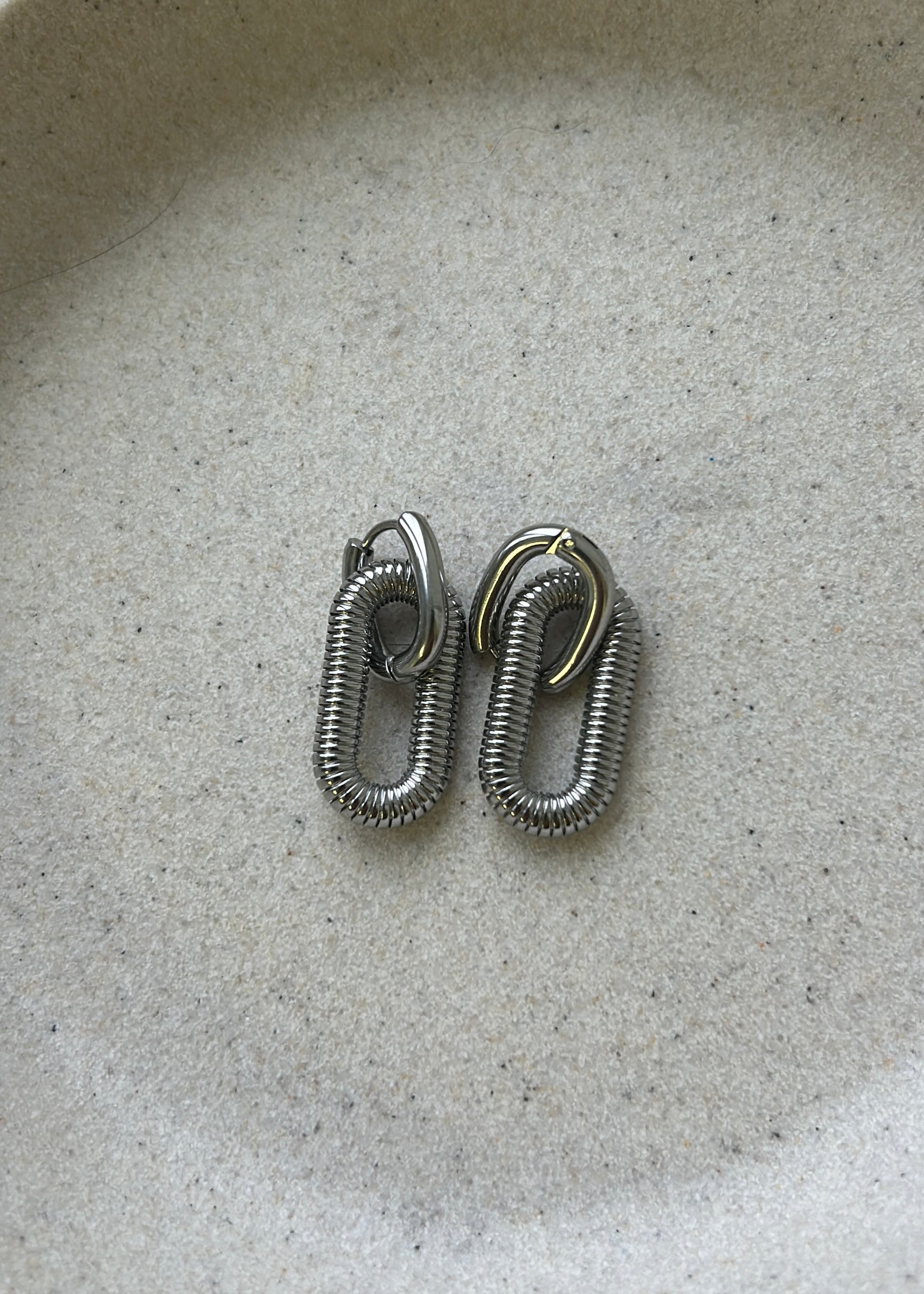 Eternity Double Hoop Earrings