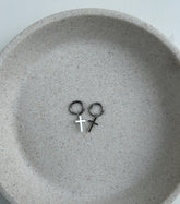 Crosslet Cross Earrings