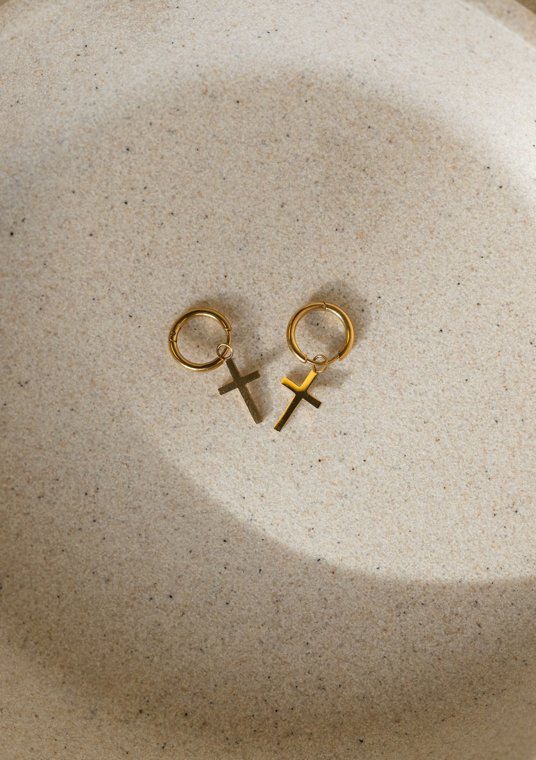 Crosslet Cross Earrings