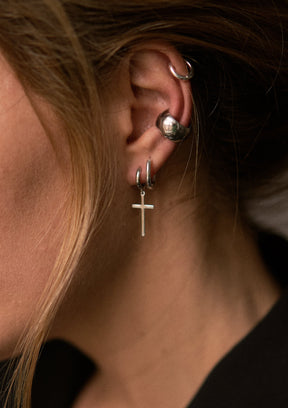 Moon cuff earring