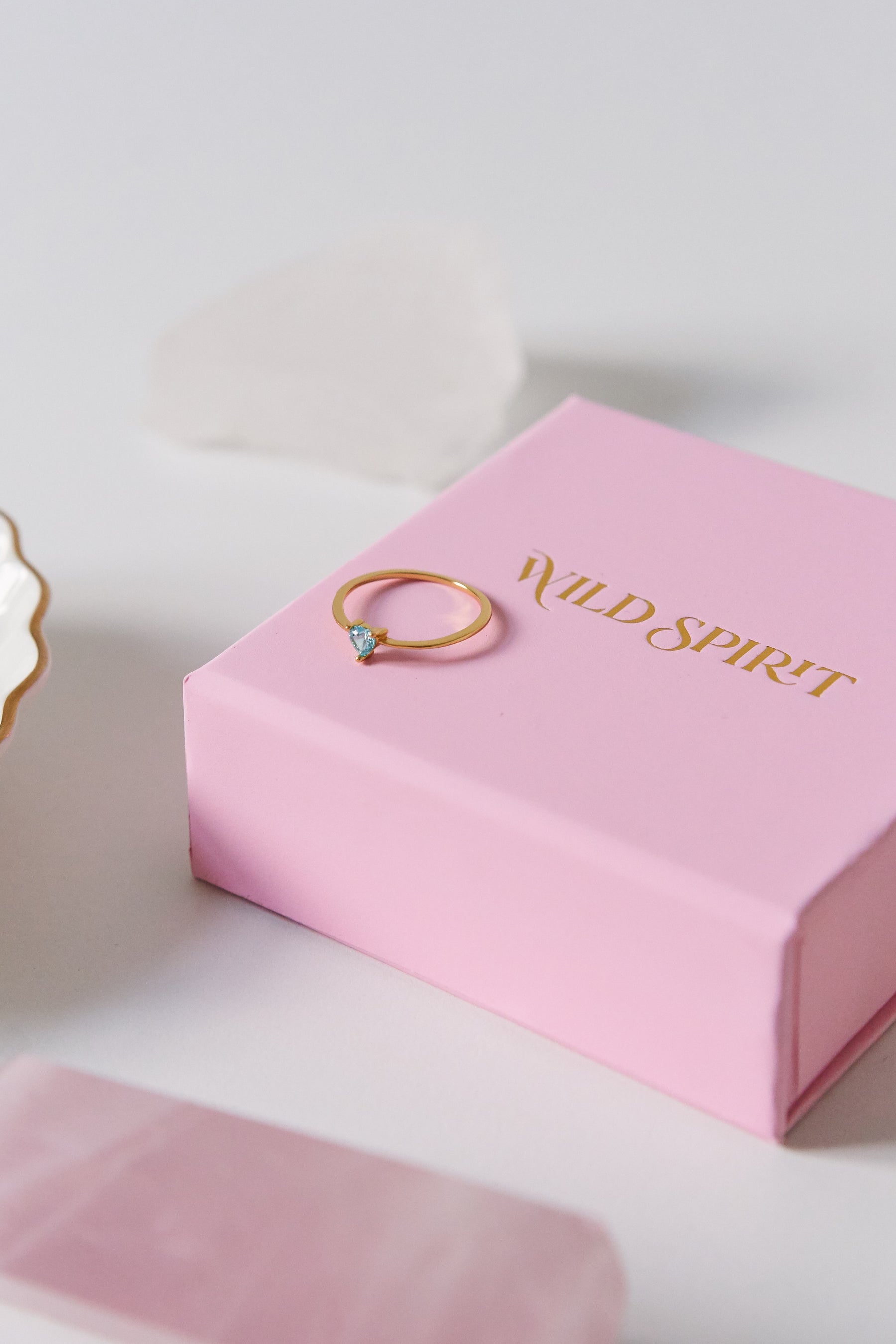 Azure sirsniņ gredzens