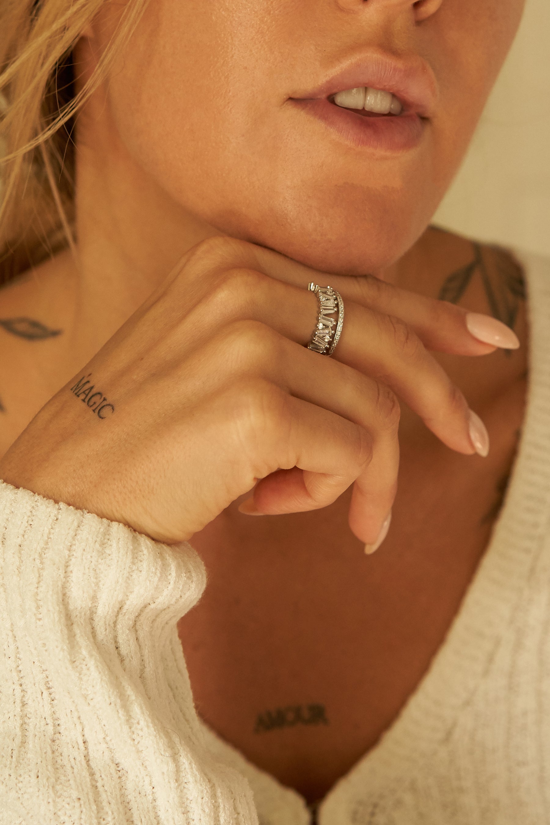 Lucid Silver ring