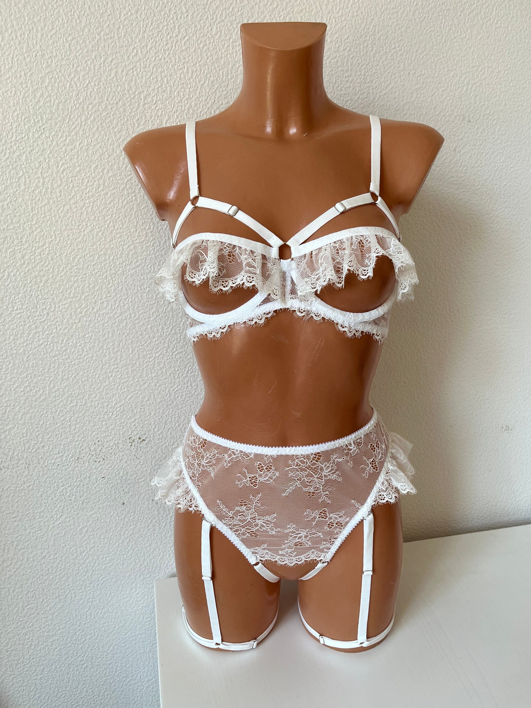 "Marry Me" wedding lingerie set