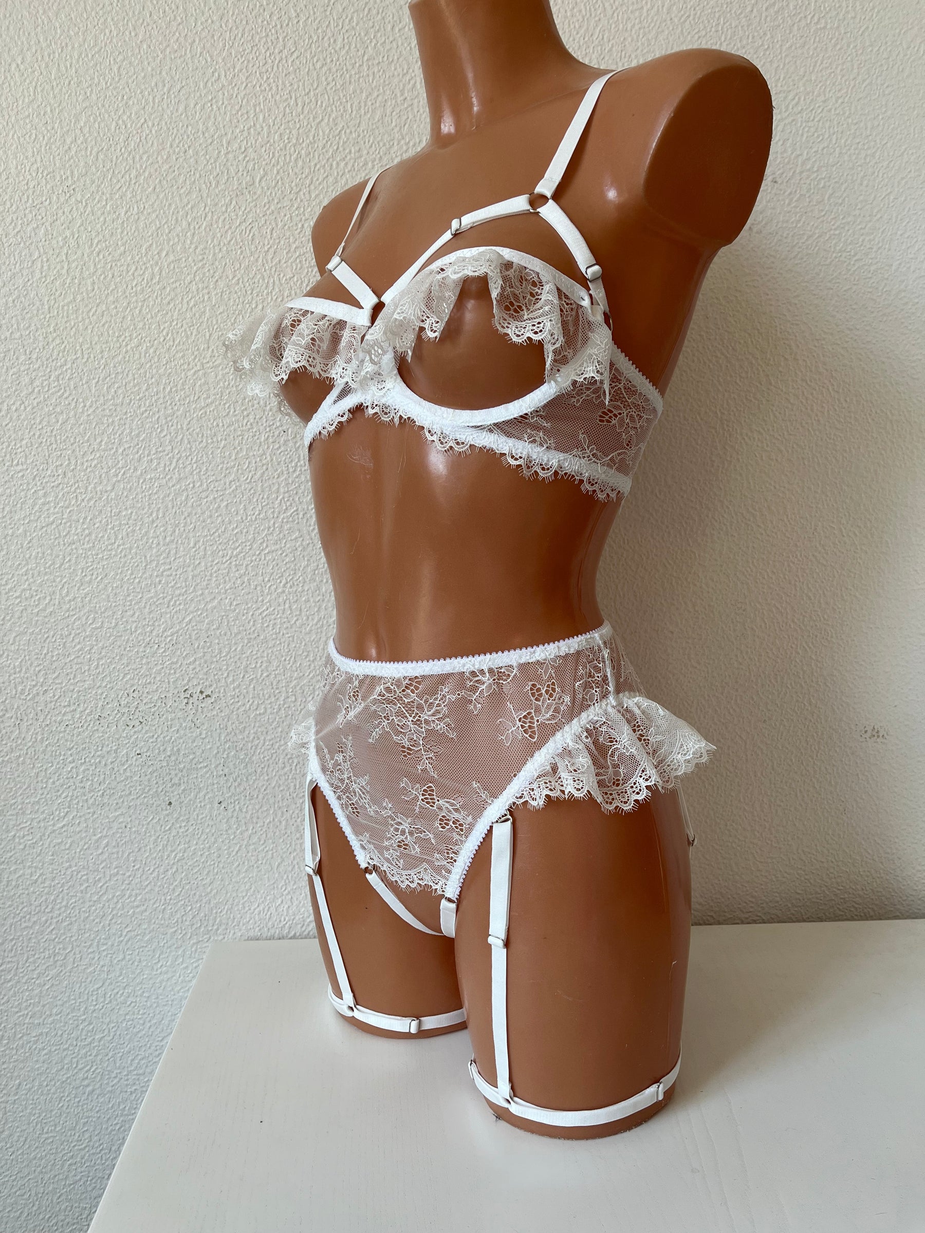 "Marry Me" wedding lingerie set