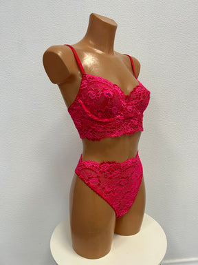 "Pink Luna" lingerie set