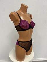 "Lavander" purple lingerie set