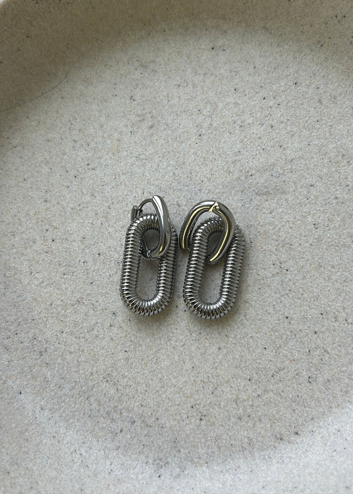 Eternity Double Hoop Earrings