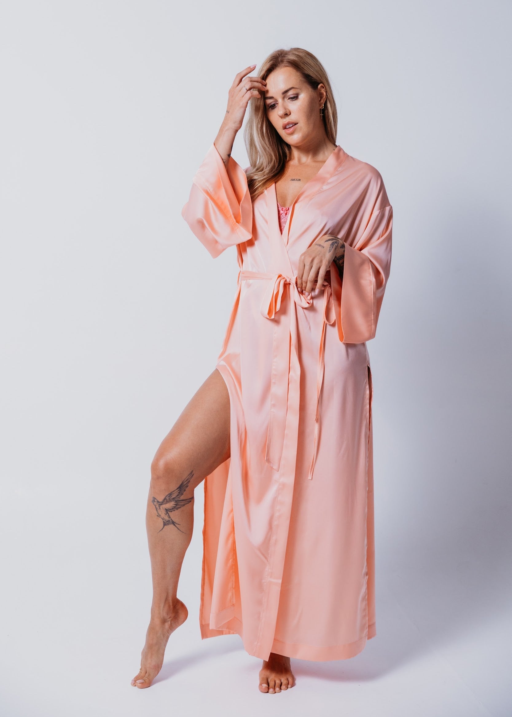 Blush Kimono