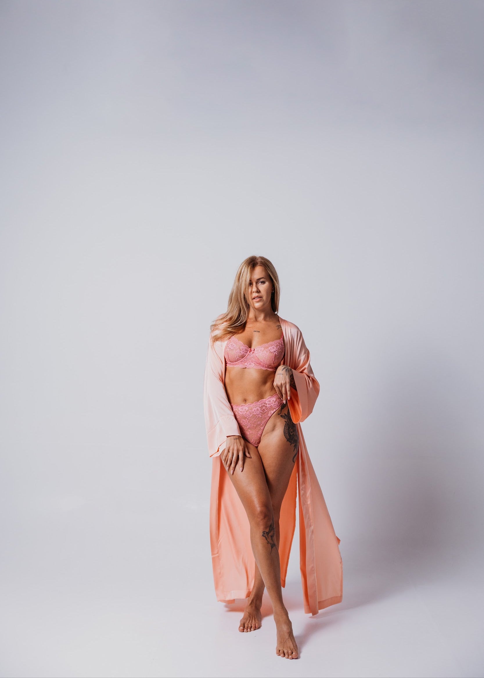Blush Kimono