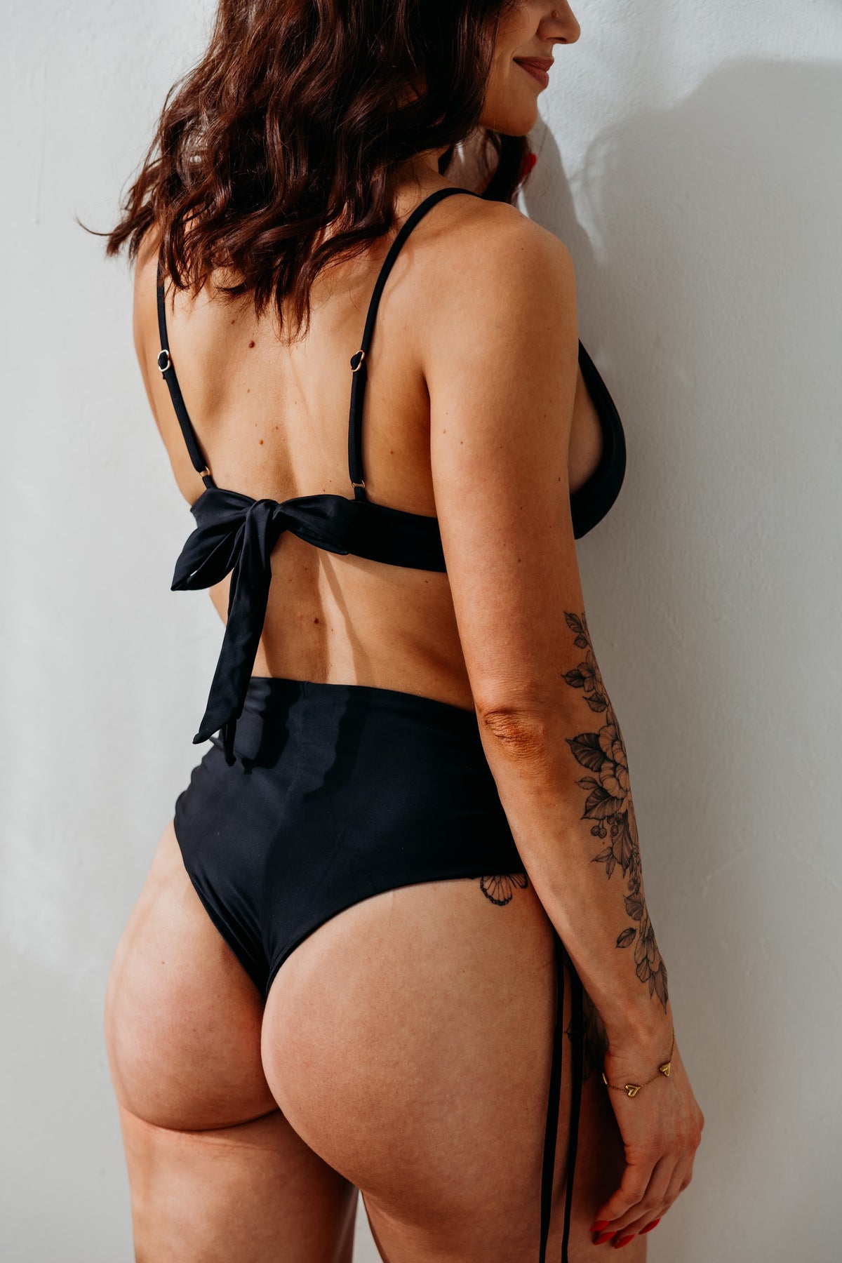 Marbella Black Bikini Top