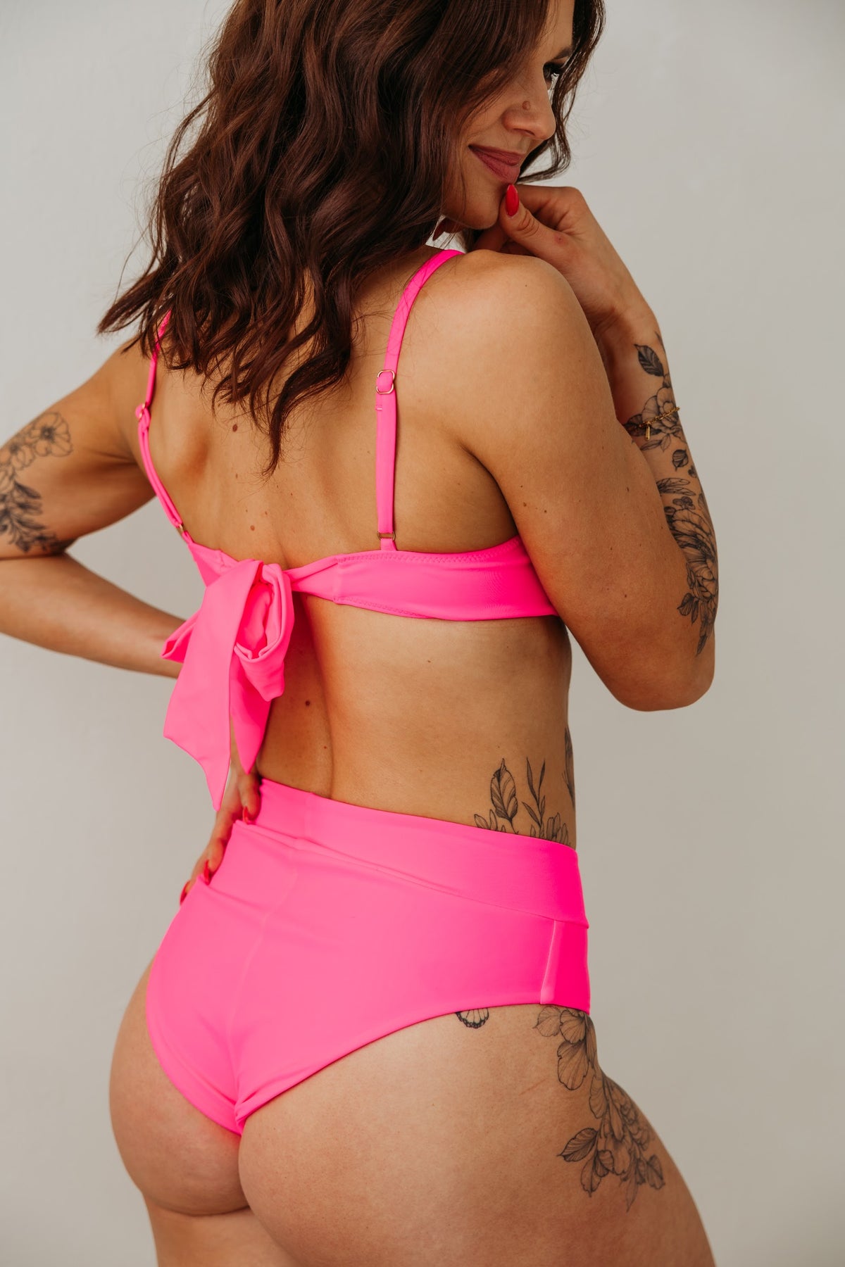 Riviera Pink Underwire Bikini Top