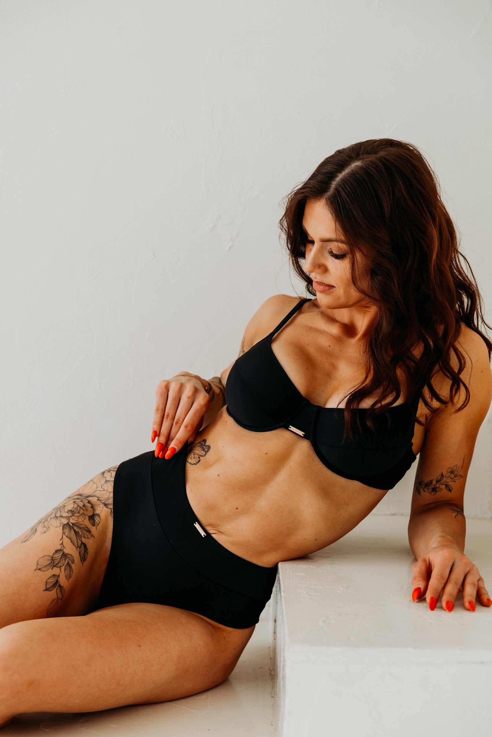 Riviera Black Underwire Bikini Top