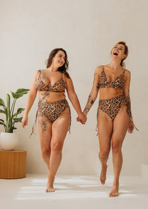 Cheetah bikini set