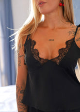 Black Top with lace
