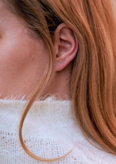 Twinkle tiny silver stud earrings