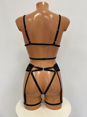 "Bondage Misbehave" lingerie set