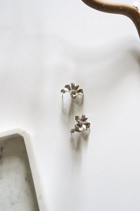 Fleur Silver earrings