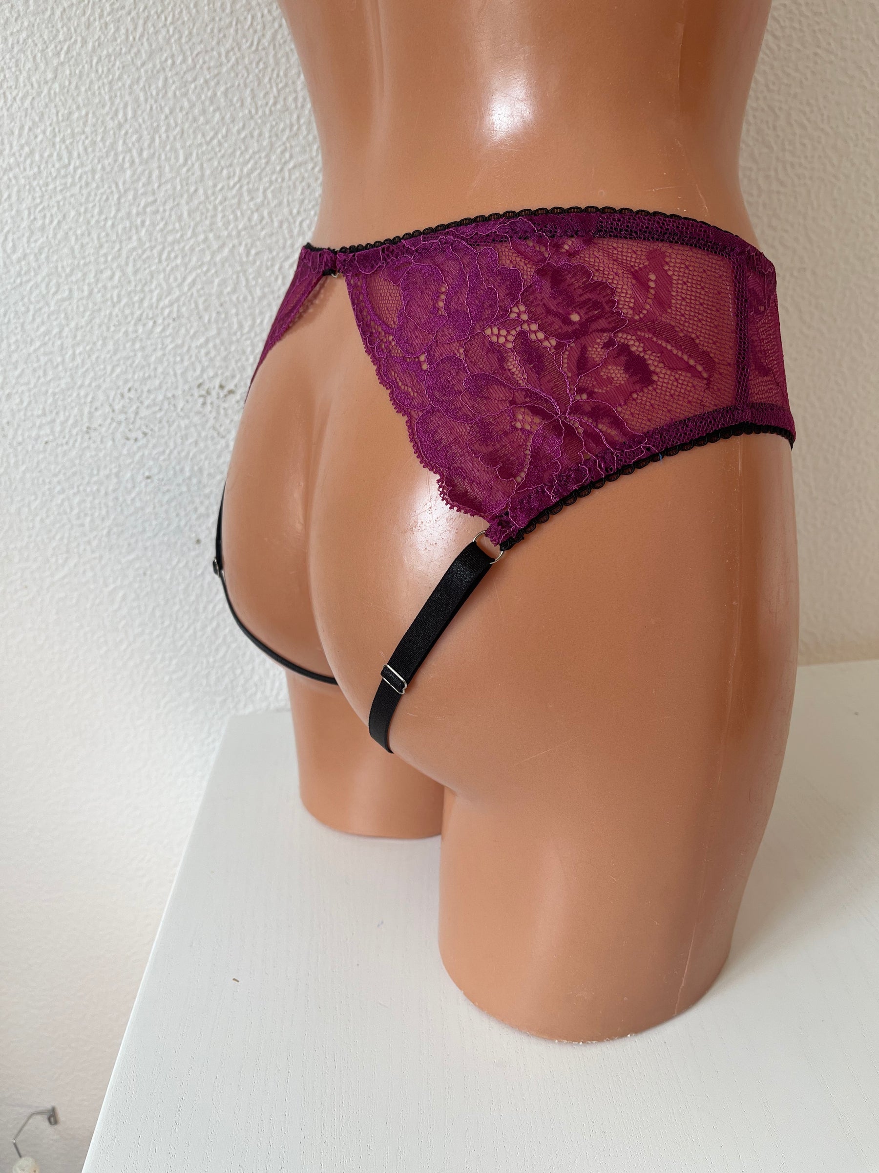 "Misbehave" Crotchless panties